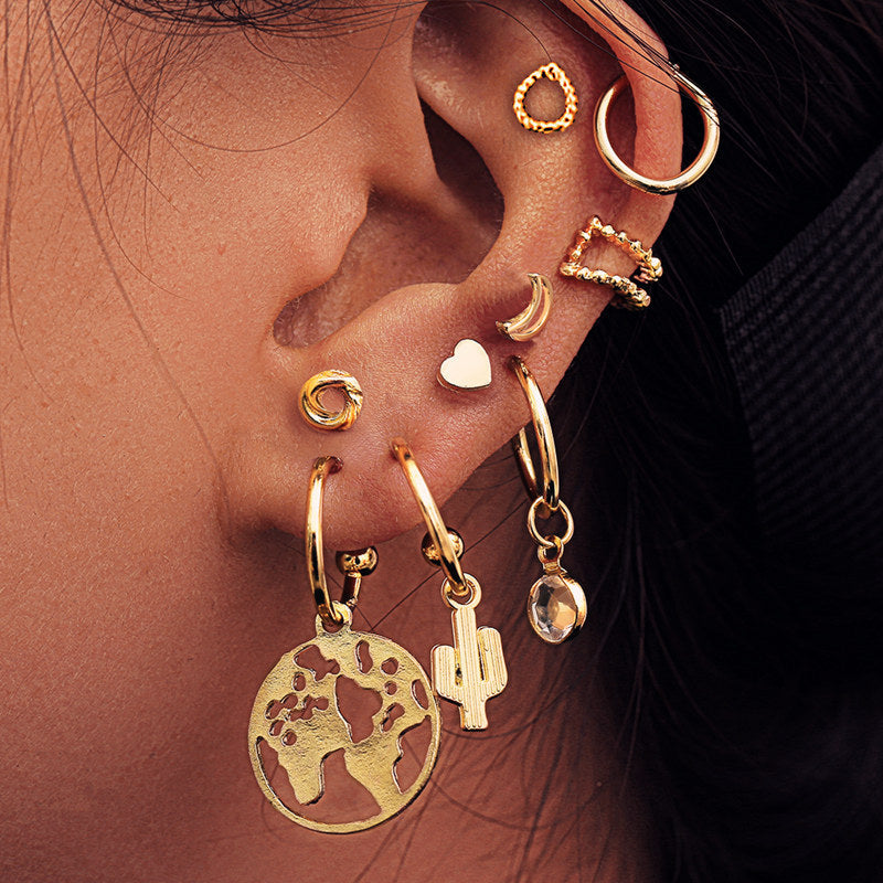 Women Earrings Elegant Girl earing Set